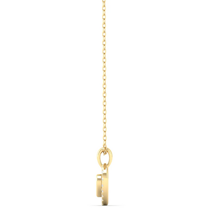 0.15CTW Lab Grown Diamond Heart Pendant