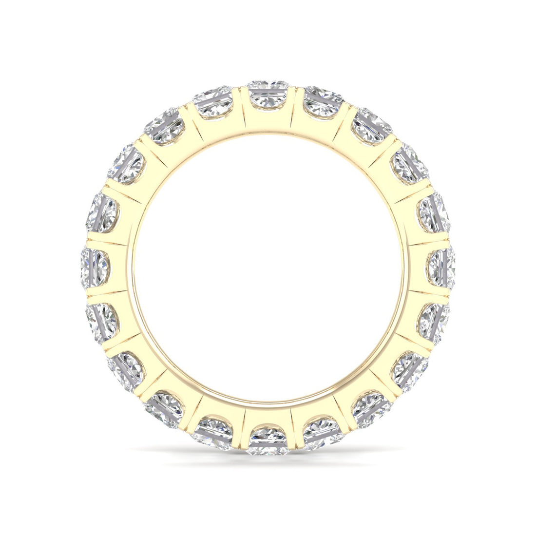 5 ctw Princess Eternity Lab Grown Diamond Wedding Band