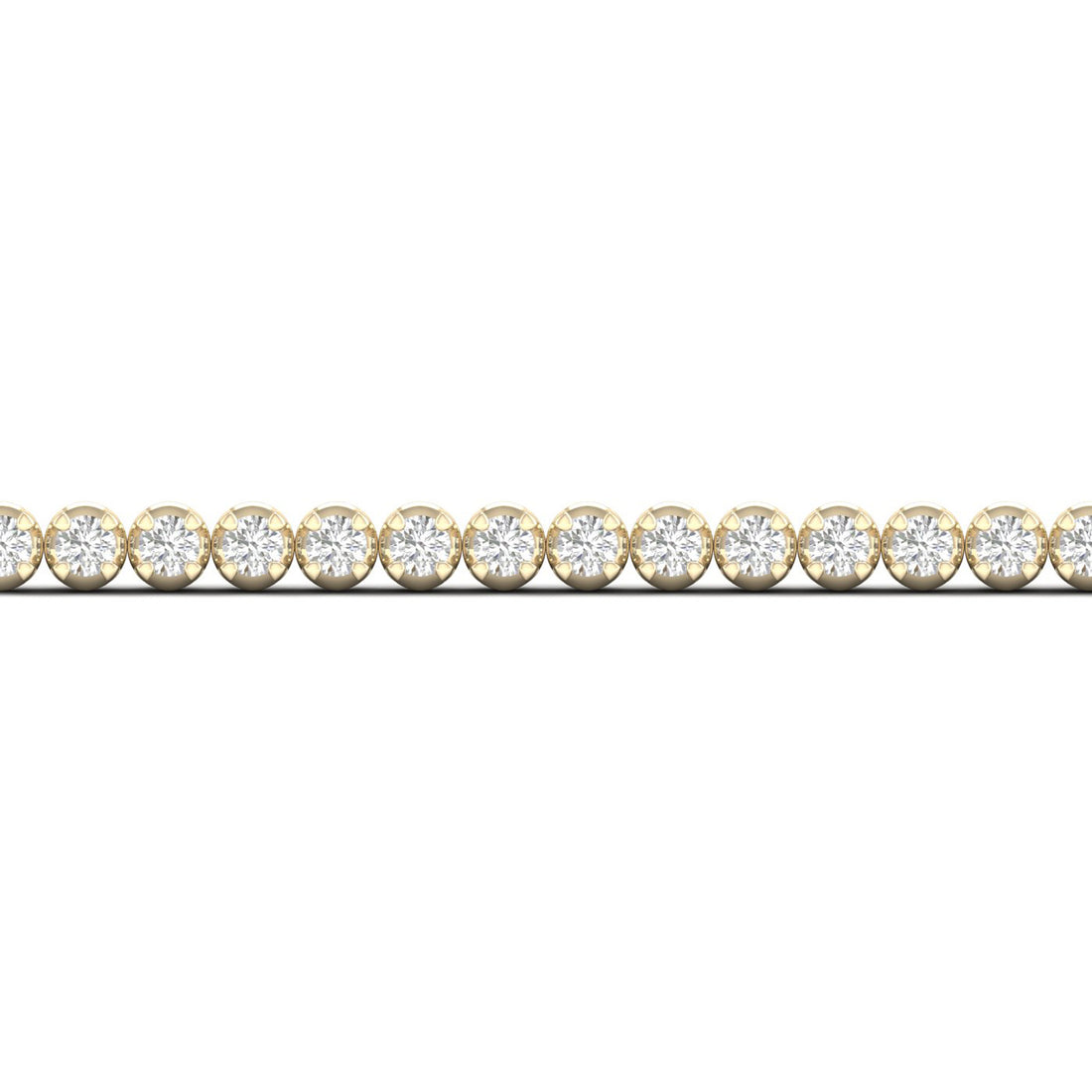 2.00CTW Four Prong Round Lab Grown Diamond Classic Tennis Bracelet