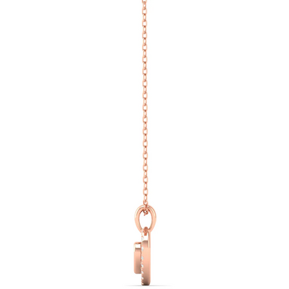 0.15CTW Lab Grown Diamond Heart Pendant
