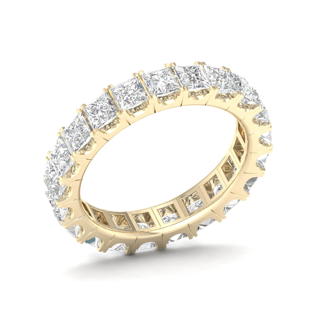 3 CTW Princess Diamond Eternity Lab Grown Diamond Wedding Band