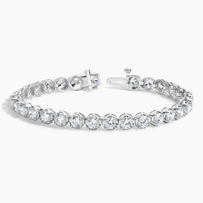 7CTW 6.5 inch Certified Lab Grown Diamond Tennis Bracelet