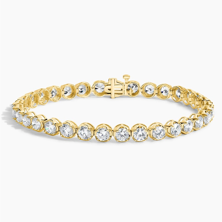 7CTW 6.5 inch Certified Lab Grown Diamond Tennis Bracelet