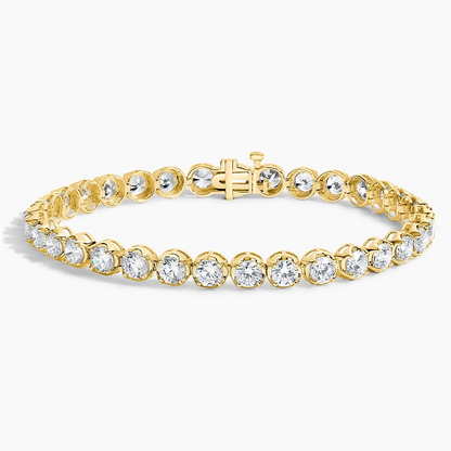 7CTW 6.5 inch Certified Lab Grown Diamond Tennis Bracelet