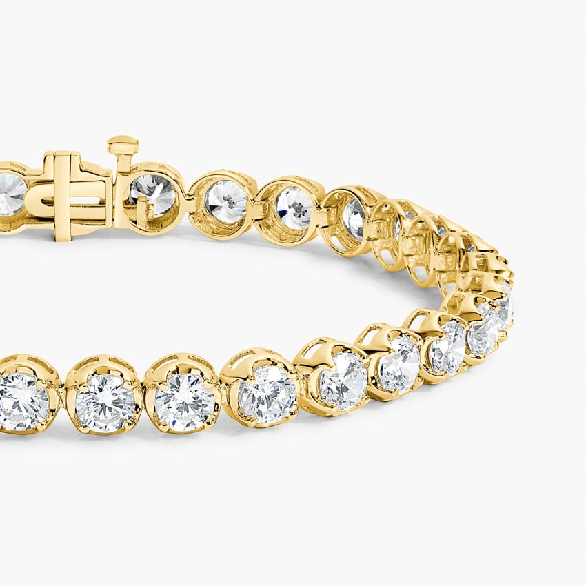 7CTW 6.5 inch Certified Lab Grown Diamond Tennis Bracelet