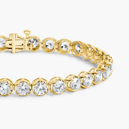 7CTW 6.5 inch Certified Lab Grown Diamond Tennis Bracelet
