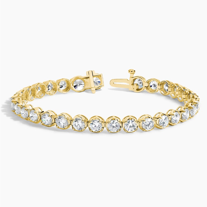 7CTW 6.5 inch Certified Lab Grown Diamond Tennis Bracelet