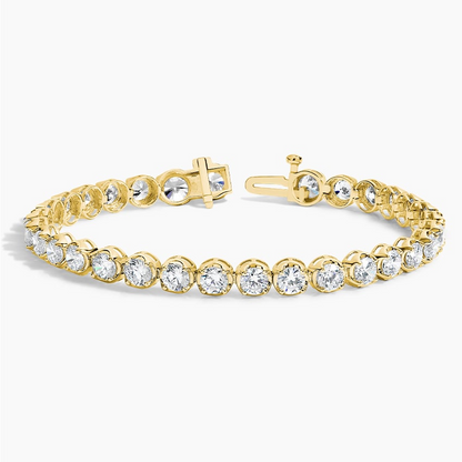 7CTW 6.5 inch Certified Lab Grown Diamond Tennis Bracelet