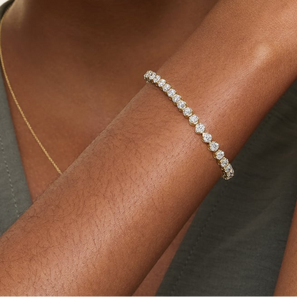 7CTW 6.5 inch Certified Lab Grown Diamond Tennis Bracelet