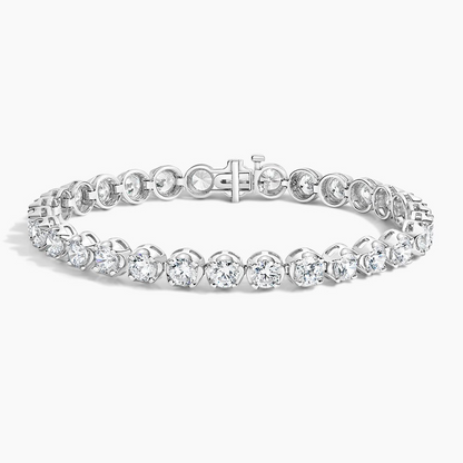 10CTW 7 inch Lab Grown Diamond Daily Wear Tennis Bracelet