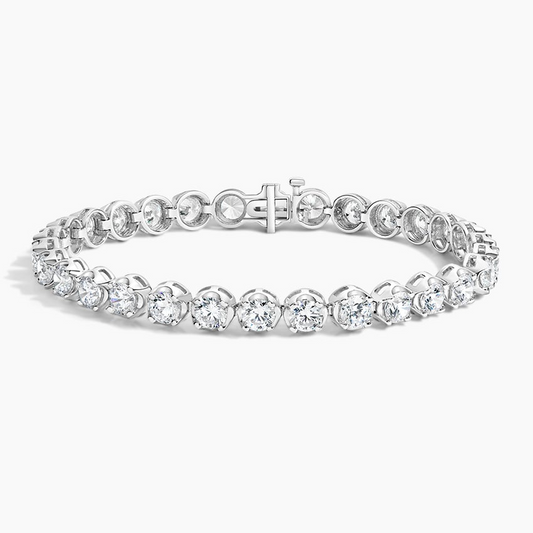 10CTW 7 inch Lab Grown Diamond Daily Wear Tennis Bracelet
