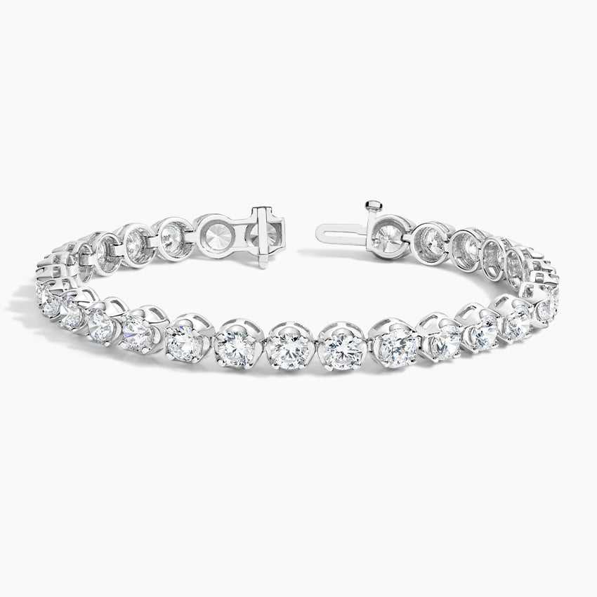 10CTW 7 inch Lab Grown Diamond Daily Wear Tennis Bracelet