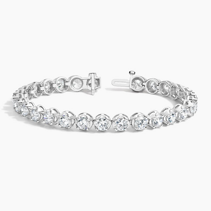 10CTW 7 inch Lab Grown Diamond Daily Wear Tennis Bracelet