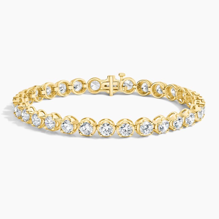 10CTW 7 inch Lab Grown Diamond Daily Wear Tennis Bracelet