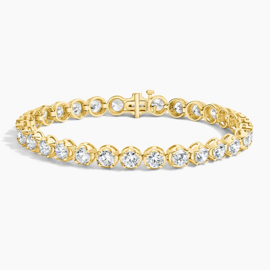 10CTW 7 inch Lab Grown Diamond Daily Wear Tennis Bracelet