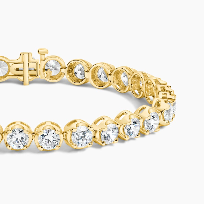 10CTW 7 inch Lab Grown Diamond Daily Wear Tennis Bracelet