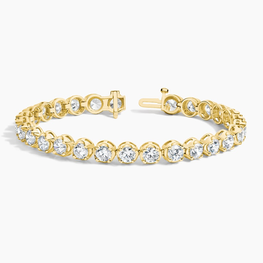 10CTW 7 inch Lab Grown Diamond Daily Wear Tennis Bracelet