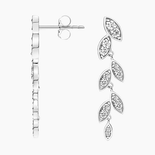 2/5 CTW Wisteria Lab Grown Diamond Drop Earrings