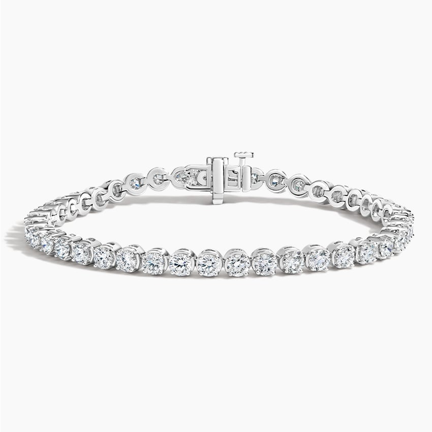 5CTW 6.5 inch Classic Lab Grown Diamond Tennis Bracelet