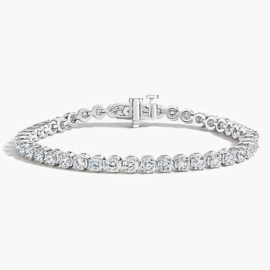 5CTW 6.5 inch Classic Lab Grown Diamond Tennis Bracelet