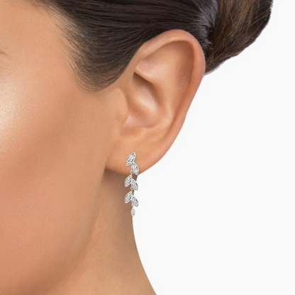 2/5 CTW Wisteria Lab Grown Diamond Drop Earrings