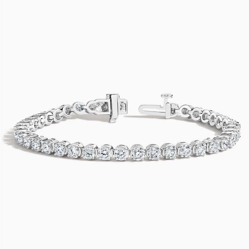 5CTW 6.5 inch Classic Lab Grown Diamond Tennis Bracelet