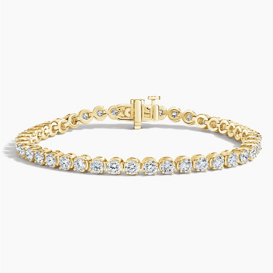 5CTW 6.5 inch Classic Lab Grown Diamond Tennis Bracelet