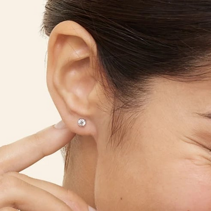 1/2 CTW 4 Prong Diamond Stud Earrings