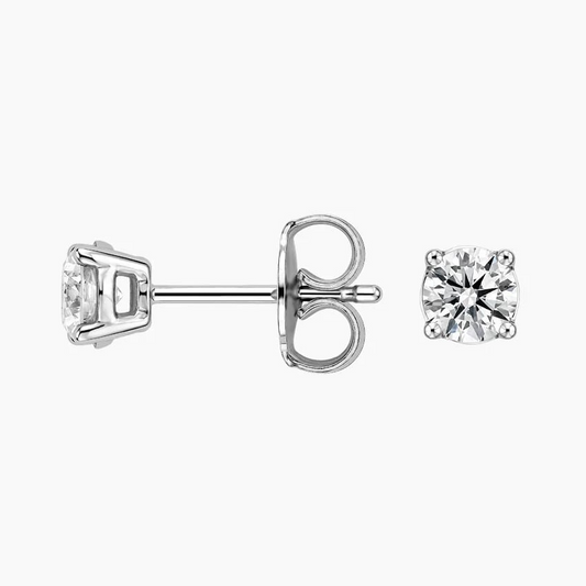 1/2 CTW 4 Prong Diamond Stud Earrings
