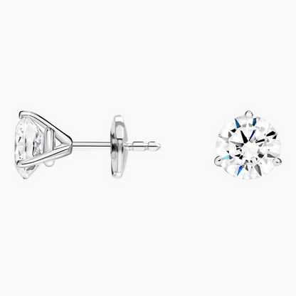 Perfect Martini 2 CTW Lab Grown Diamond Stud Earrings