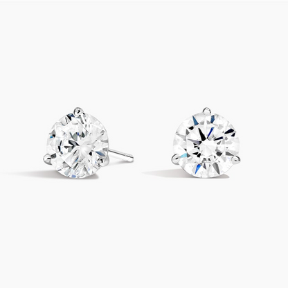Perfect Martini 2 CTW Lab Grown Diamond Stud Earrings
