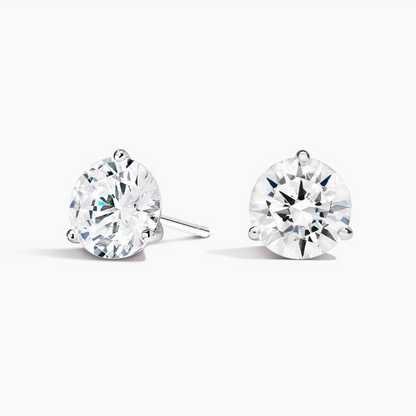 Perfect Martini 3 CTW Lab Grown Diamond Stud Earrings