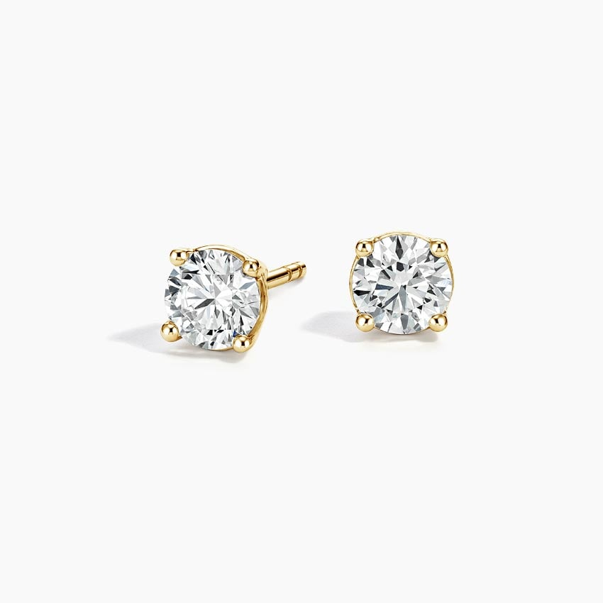 1 CTW Lab Grown Diamond Stud Earrings