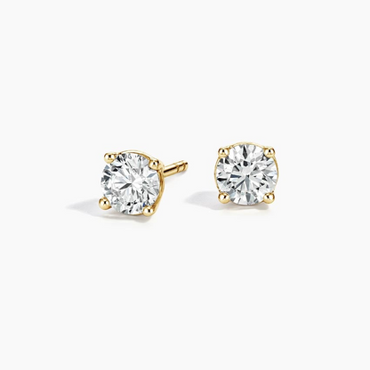 1 CTW Lab Grown Diamond Stud Earrings