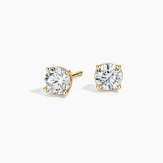 1 CTW Lab Grown Diamond Stud Earrings