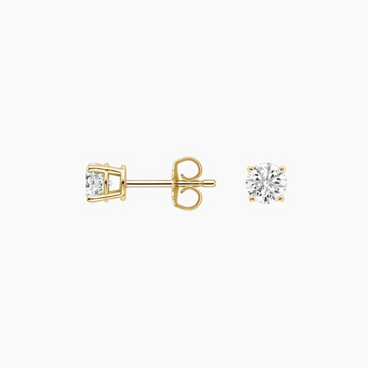 1/4 CTW 4-Prong Diamond Stud Earrings