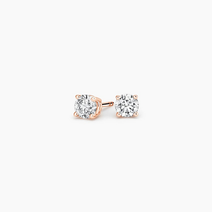 1/4 CTW 4-Prong Diamond Stud Earrings