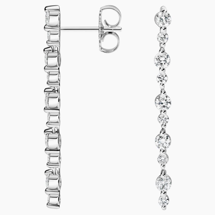 1.25 CTW Lab Grown Diamond Drop Earrings