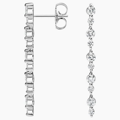 1.25 CTW Lab Grown Diamond Drop Earrings