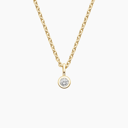 1/10 CTW Lab Grown Diamond Dewdrop Pendant