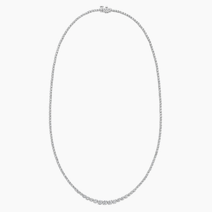 20 CTW Hayworth Lab Grown Diamond Riviere Tennis Necklace