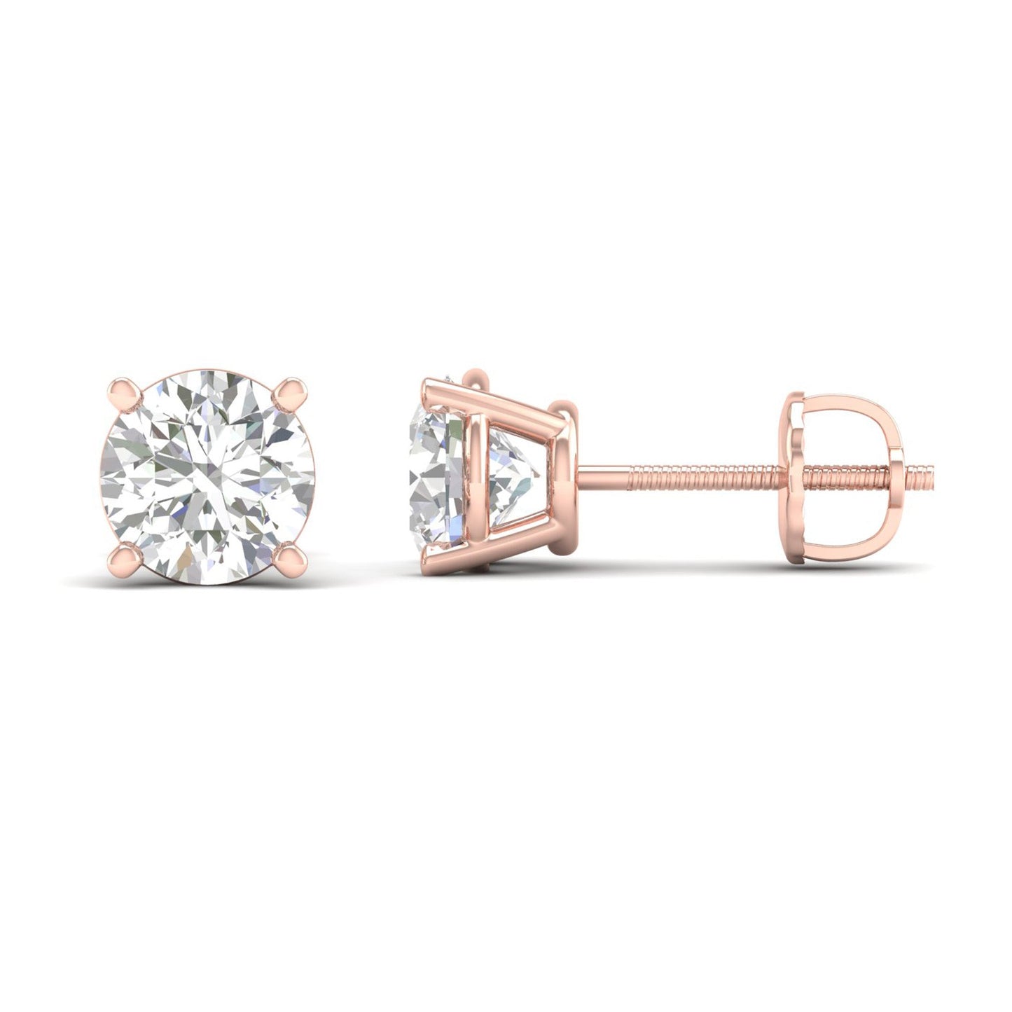 7 CTW Lab Grown Diamond Pretty Stud Earring