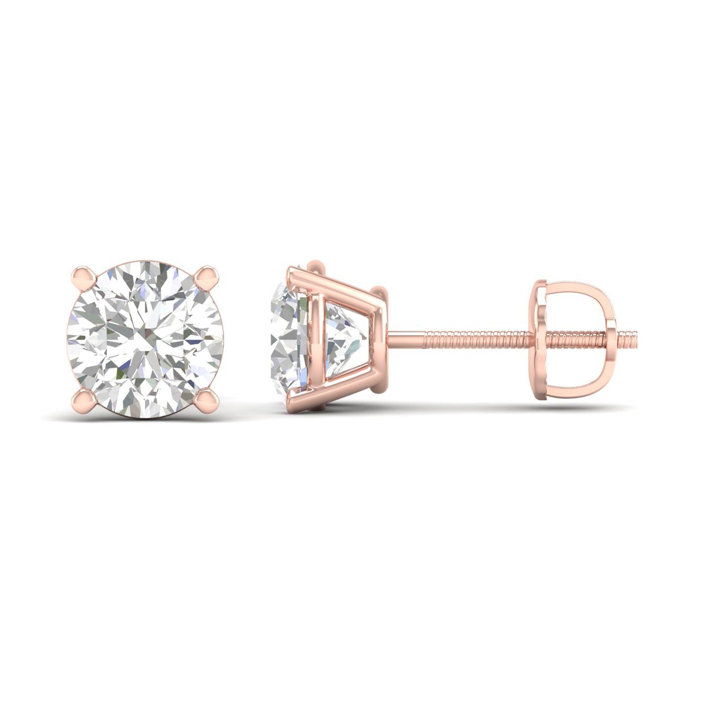 8 CTW Lab Grown Diamond Pretty Stud Earring