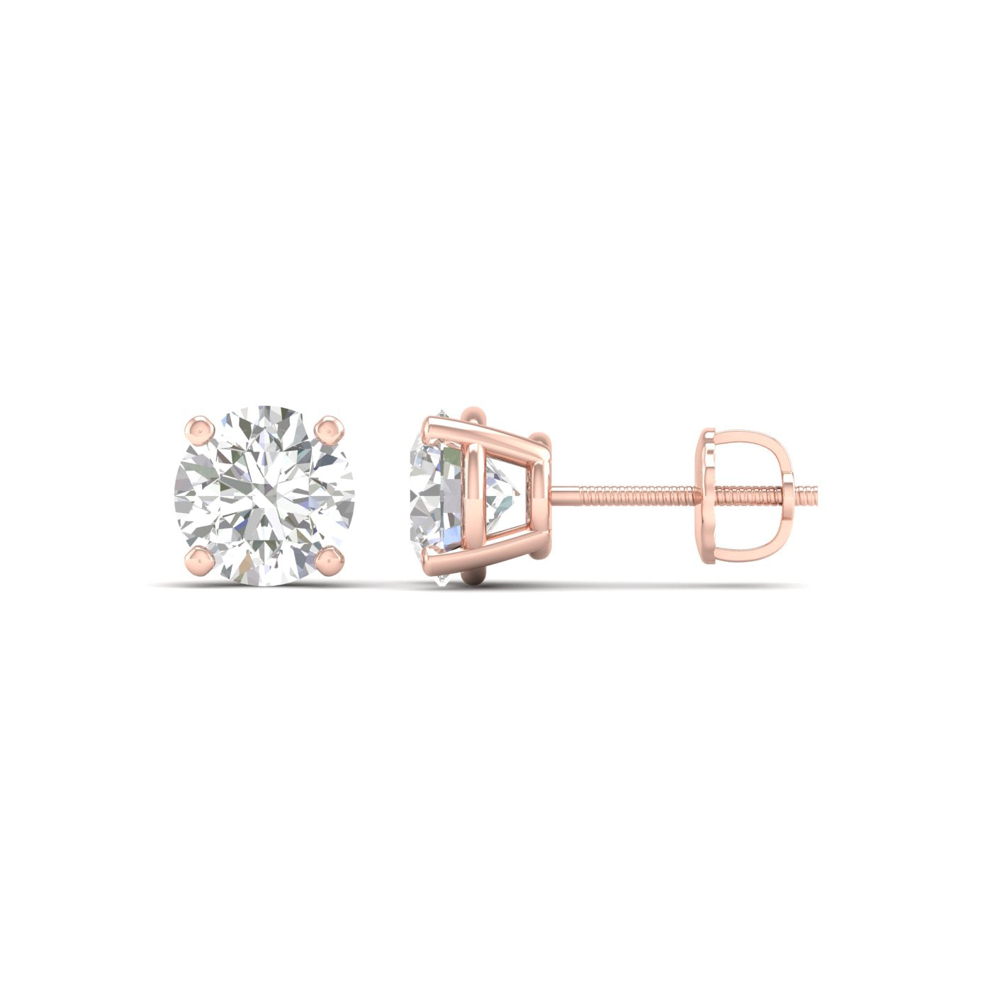 1.50 CTW Lab Grown Diamond Small Stud Earring
