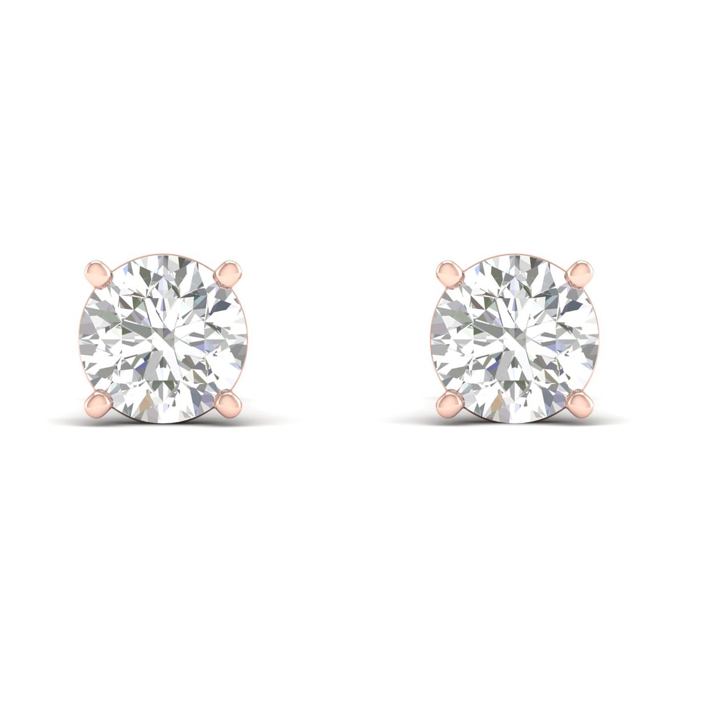 7 CTW Lab Grown Diamond Pretty Stud Earring