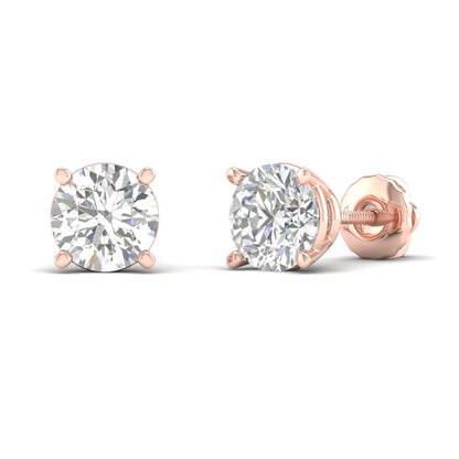 7 CTW Lab Grown Diamond Pretty Stud Earring