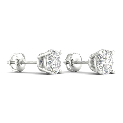 9 CTW Lab Grown Diamond Dainty Stud Earring