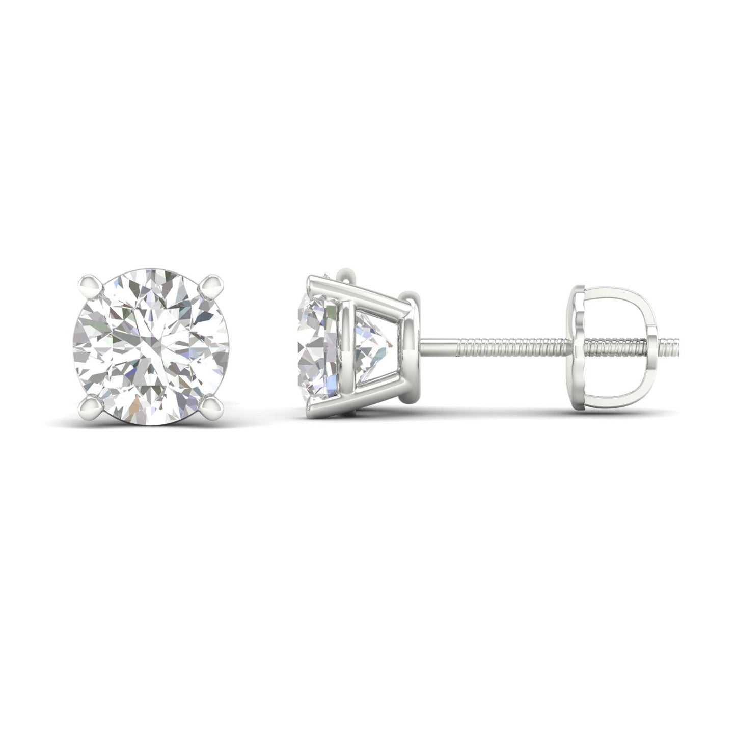 7 CTW Lab Grown Diamond Pretty Stud Earring