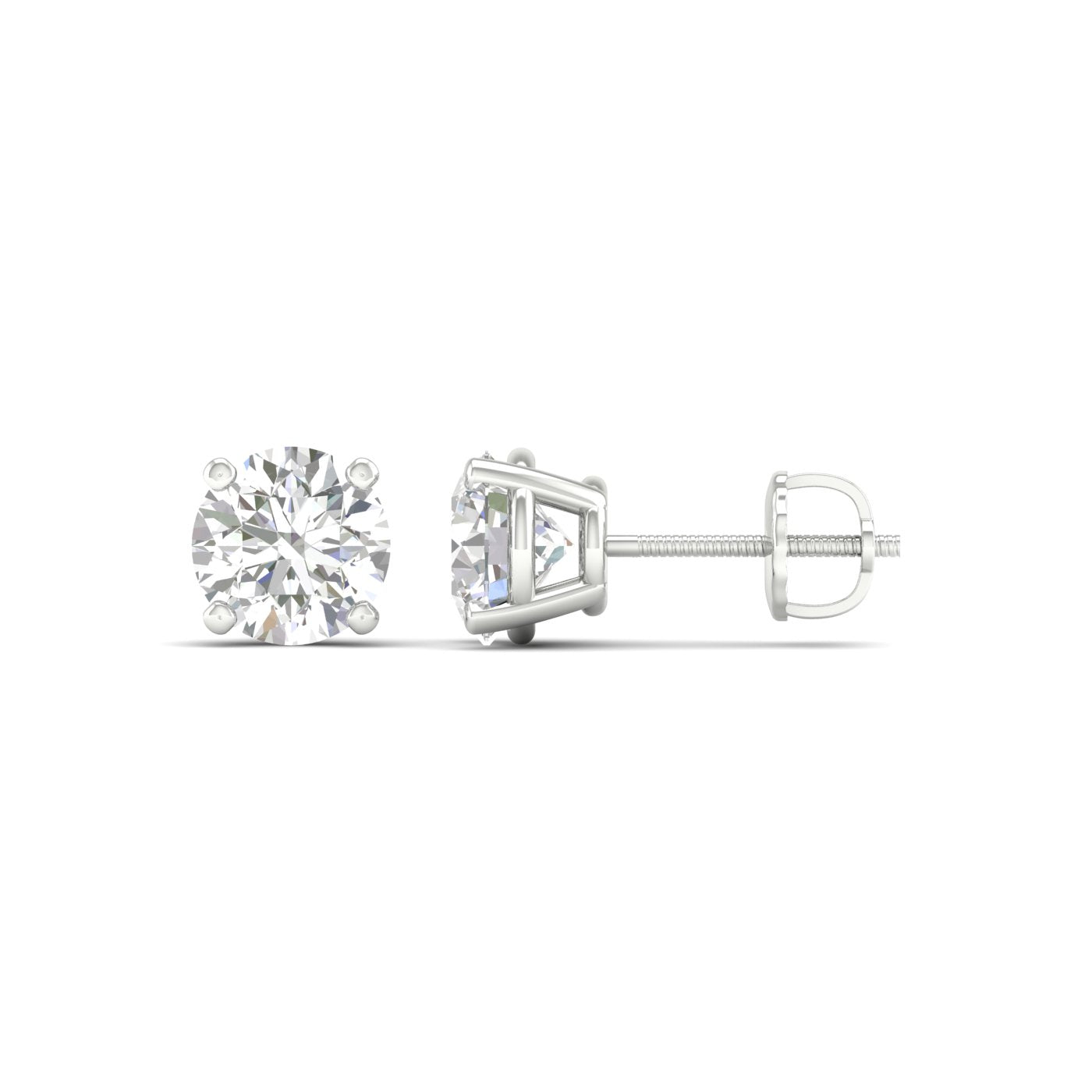 1.50 CTW Lab Grown Diamond Small Stud Earring