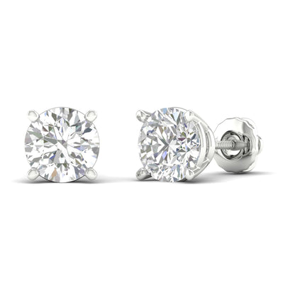 9 CTW Lab Grown Diamond Dainty Stud Earring